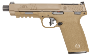 SMITH AND WESSON M&P5.7 OR 5.7X28 5" FDE TB