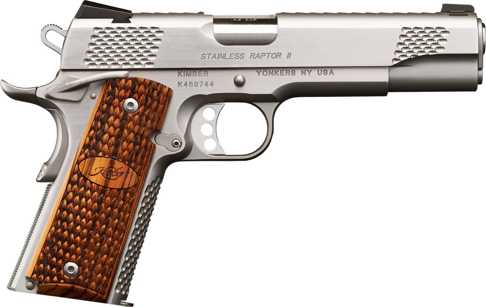 KIMBER STAINLESS RAPTOR II 45ACP