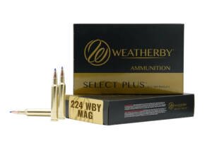 WEATHERBY 224WBY 55GR SPIRE POINT