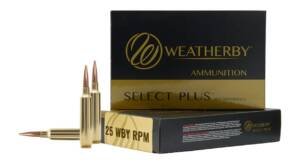 WEATHERBY 25WBY RPM 107GR HAMMER CUSTOM