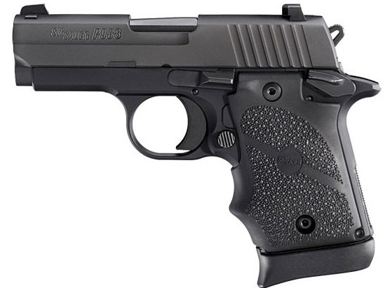 SIG SAUER P938 9MM NIT/BLK RUB MAOK AMBI