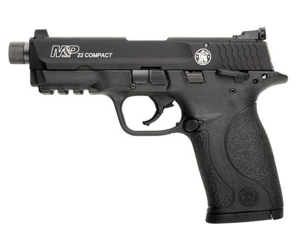SMITH AND WESSON M&P22 COMPACT 22LR THREADED