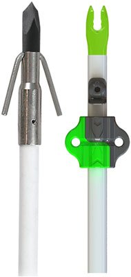 MUZZY FISH ARROW W/GAR POINT - NOCK & BOTTLE SLIDE 1EA