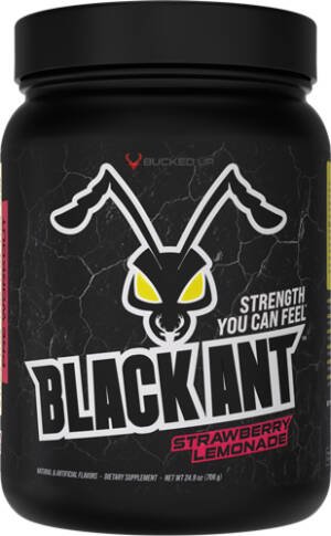 BUCKED UP BLACK ANT PREWORKOUT - STRAWBERRY LEMONADE 20 SERVING
