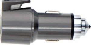 S&W VEHICLE ESCAPE TOOL 2.5" - ALUMINUM W/BUILT IN USB CHRGRS