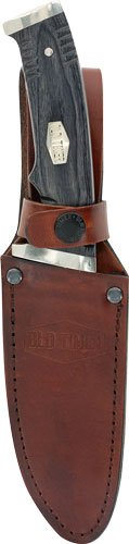 OLD TIMER KNIFE HERITAGE 5" D2 - FIXED BLADE W/LEATHER SHEATH - Image 2