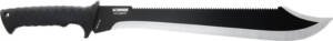 SCHRADE KNIFE DECIMATE SAWBACK - MACHETE 14.5" SS/BLACK