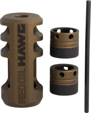 BROWNING RECOIL HAWG MUZZLE - BRAKE BRONZE COLLARS & TOOL