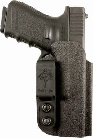 DESANTIS SLIM TUCK HOLSTER IWB - KYDEX AMBI FITS GLOCK 48MOS BL
