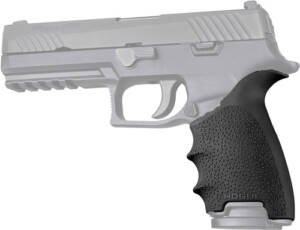 HOGUE HANDALL BEAVER TAIL GRIP - SLEEVE RUGER SECURITY 9 BLACK