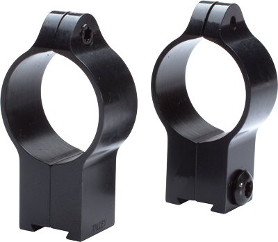 TALLEY RINGS LOW 1" CZ 452455 - 512513 11MM DOVETAIL BLACK