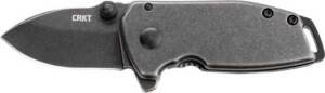 CRKT SQUID COMPACT 1.75" PLAIN - EDGE BLACK STONEWASH