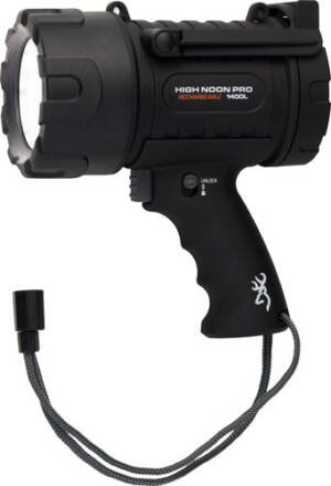 BROWNING HIGH NOON LED SPOTLT - 100-1400 LUMENS RECHARGEABLE