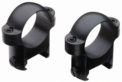 BURRIS ZEE RINGS 1" MEDIUM - STEEL GLOSS