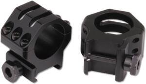 WEAVER RINGS 6-HOLE TACTICAL - 1" HIGH MATTE .400"