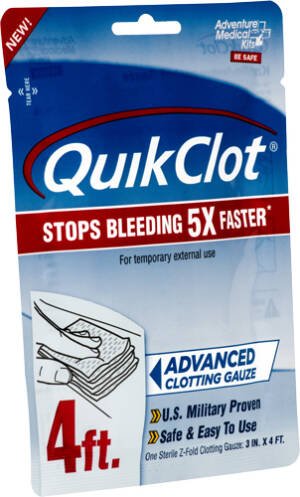 ARB QUIKCLOT GAUZE 3"X4'