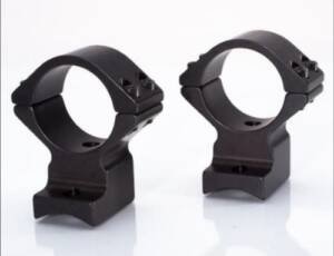TALLEY RING/BASE COMBO 30MM - MEDIUM WEATHERBY 307 BLACK