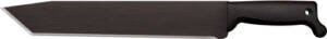 COLD STEEL TANTO MACHETE 13" - BLACK BLADE W/COR-EX SHEATH