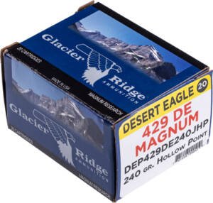 DESERT EAGLE 429 DE 240GR JHP - 20RD 10BX/CS