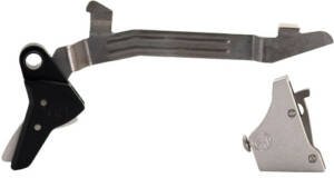 TIMNEY TRIGGER ALPHA FOR GLOCK - GEN 3-4 LARGE 3LB SILVER