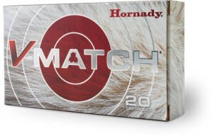 HORNADY V-MATCH 224 VALKRIE - 62GR ELD-VT 20RD 10BX/CS