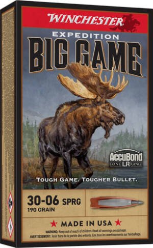 WINCHESTER EXPEDITION 30-06 - 190GR ACCUBOND 20RD 10BX/CS