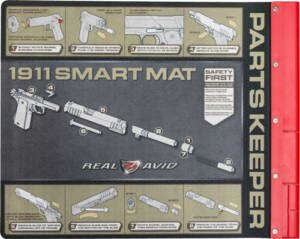 REAL AVID SMART MAT 1911 W/ - PARTS KEEPER 19"X16" NEOPRENE