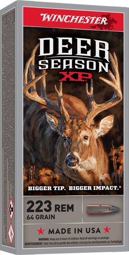 WINCHESTER DEER SEASON XP 223 - REM 64GR EXTRME 20RD 10BX/CS