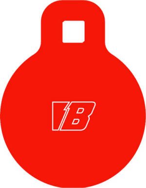 BASH TARGET AR500 GONG TARGET - ROUND 3"-5/16" THICK
