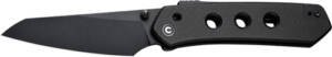CIVIVI KNIFE VISION FG 3.54" - BLACK G-10/BLACK NITRO V BLADE