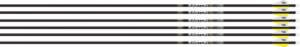 EASTON ARROW 5.0 500 2" BLAZER - HIT INSERT 6PK