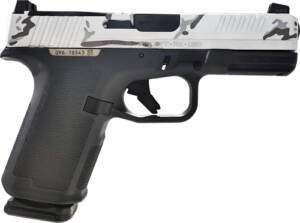RUGER RXM 9MM LUGER 4" ADJ - 15-SHOT WHITE CAMO SLIDE