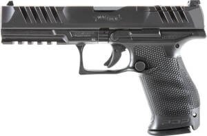 WALTHER PDP COMPACT OR 9MM 5" - 18-SHOT BLACK POLYMER FRAME