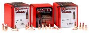 HORNADY BULLETS 20 CAL .204 - 40GR V-MAX 100CT 40BX/CS