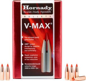 HORNADY BULLETS 22 CAL .224 - 35GR V-MAX 100CT 40BX/CS