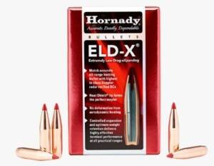 HORNADY BULLETS 25CAL. .257 - 128GR. ELD-X 100CT 25BX/CS