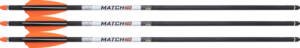 WICKED RIDGE XBOW ARROW MATCH - 400 CARBON 20" ALPHA HP 3PK