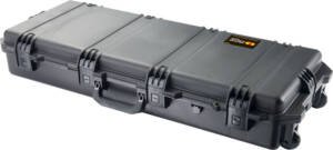 PELICAN IM 3100 STORM LONG GUN - CSE W/ WHEELS/FOAM 36" GUN BLK