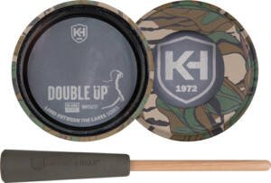 KNIGHT AND HALE DOUBLE UP POT - CALL GLASS/SLATE MO GREENLEAF