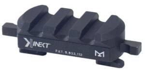 KDG KINECT MLOCK PICATINNY - RAIL 3 SLOT MOUNT BLACK