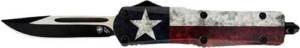 TEMPLAR KNIFE LARGE OTF FULL - CAPTAIN 3.5" BLACK DROP POINT