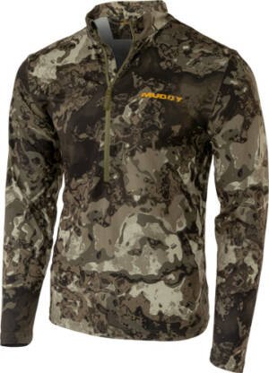 MUDDY TRX LIGHTWEIGHT QUARTER - ZIP VEIL CANYON GREY X-LARGE