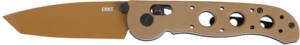 CRKT M16-02XD 3.5" PLAIN EDGE - TANTO POINT DESERT TAN