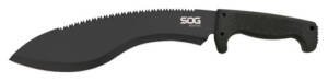 SOG MACHETE SOGFARI KUKRI - BLACK W/SHEATH