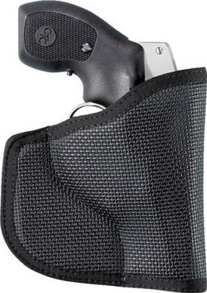DESANTIS NEMESIS POCKET HOLSTR - NYLON AMBI S&W J 2-2 1/4" BLK