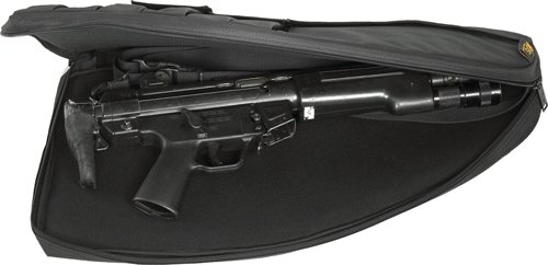 US PEACEKEEPER 26" SMG/SBR CSE - 3 MAG POUCHES 600 DENIER BLACK - Image 2