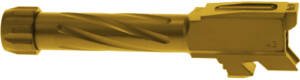 RIVAL ARMS BARREL FOR GLOCK 43 - GEN 1 THREADED GOLD