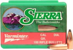 SIERRA BULLETS .22 CAL .224 - 63GR SMP 100CT