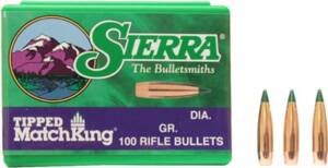 SIERRA BULLETS 6.5MM .264 - 130GR TIPPED MATCH KING 100CT