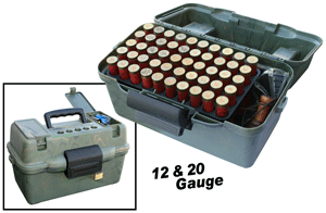 MTM DELUXE SHOTSHELL CASE/ - FIELD BOX 12/20GA 100-ROUNDS